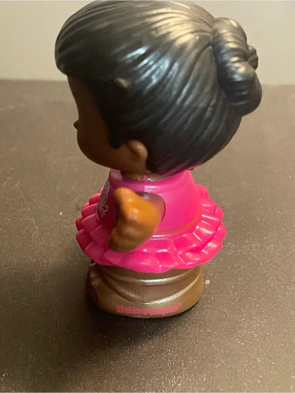 Fisher Price Little People Barbie Ballerina African American Girl Dancer pink